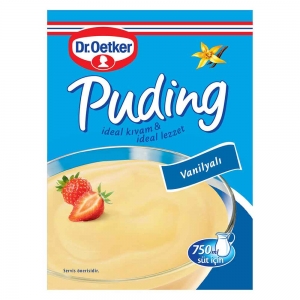 Dr.Oetker Vanilyalı Puding Toz Karışımı 120 Gr