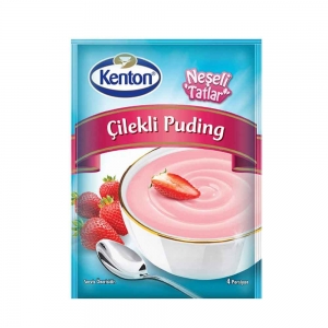 Kenton Puding Çilekli 125 Gr