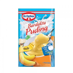 Dr.Oetker Bardakta Muzlu Puding Toz Karışım 30 Gr