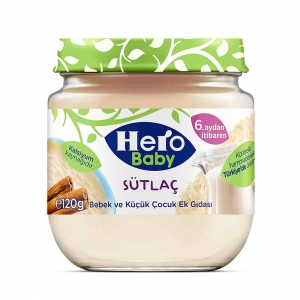 Hero Baby Sütlaç Kavanoz Maması 120 Gr