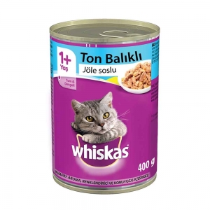 Whiskas Ton Balıklı Konserve Kedi Yaş Maması 400 Gr