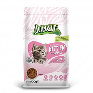 Jungle Tavuklu Yavru Kedi Maması 500 Gr